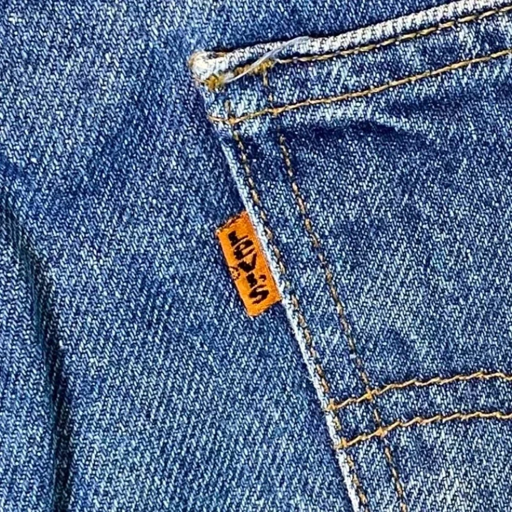 Levi's‎ Orange Tab Men's 505 Relaxed Fit Tapered Leg Jeans Size 34x30 Vintage